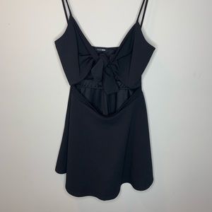 Little black tie dress